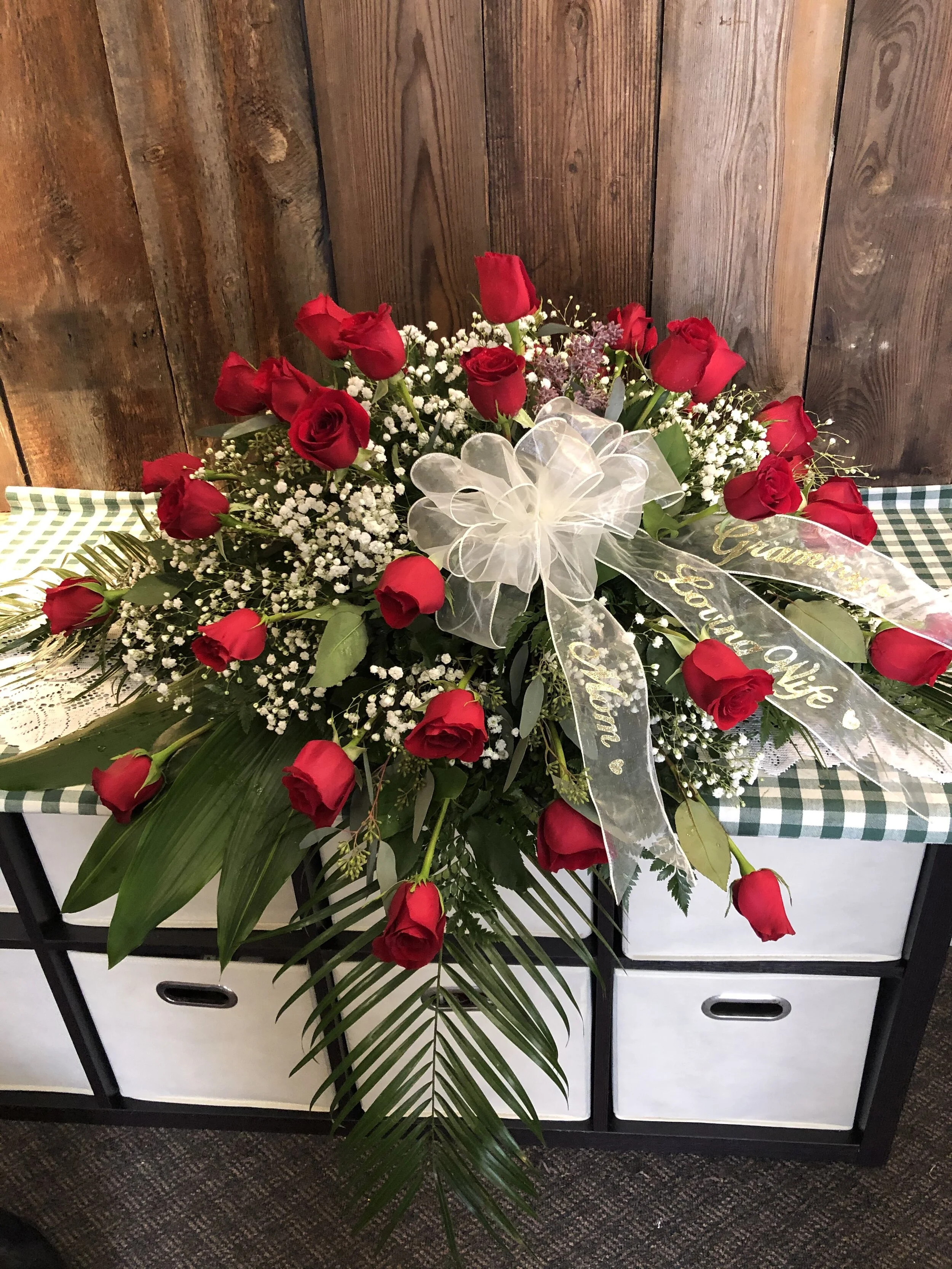 Life's Celebration Casket Spray