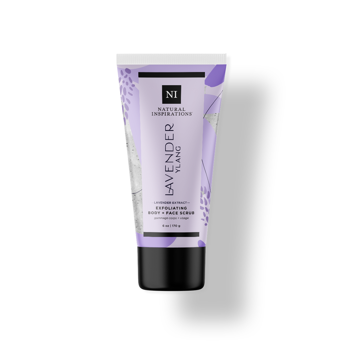 Lavender Ylang Body + Face Scrub — Wholesale