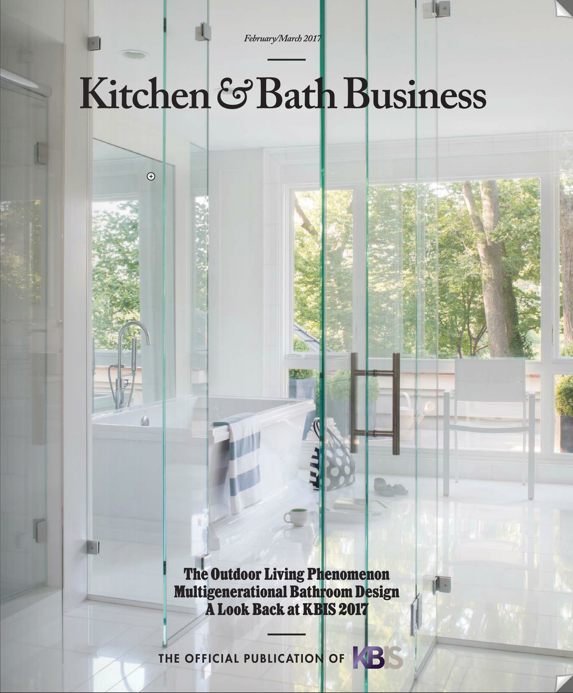   Kitchen &amp; Bath Business Magazine  February/March 2017 Issue Drysdale Design Associates 