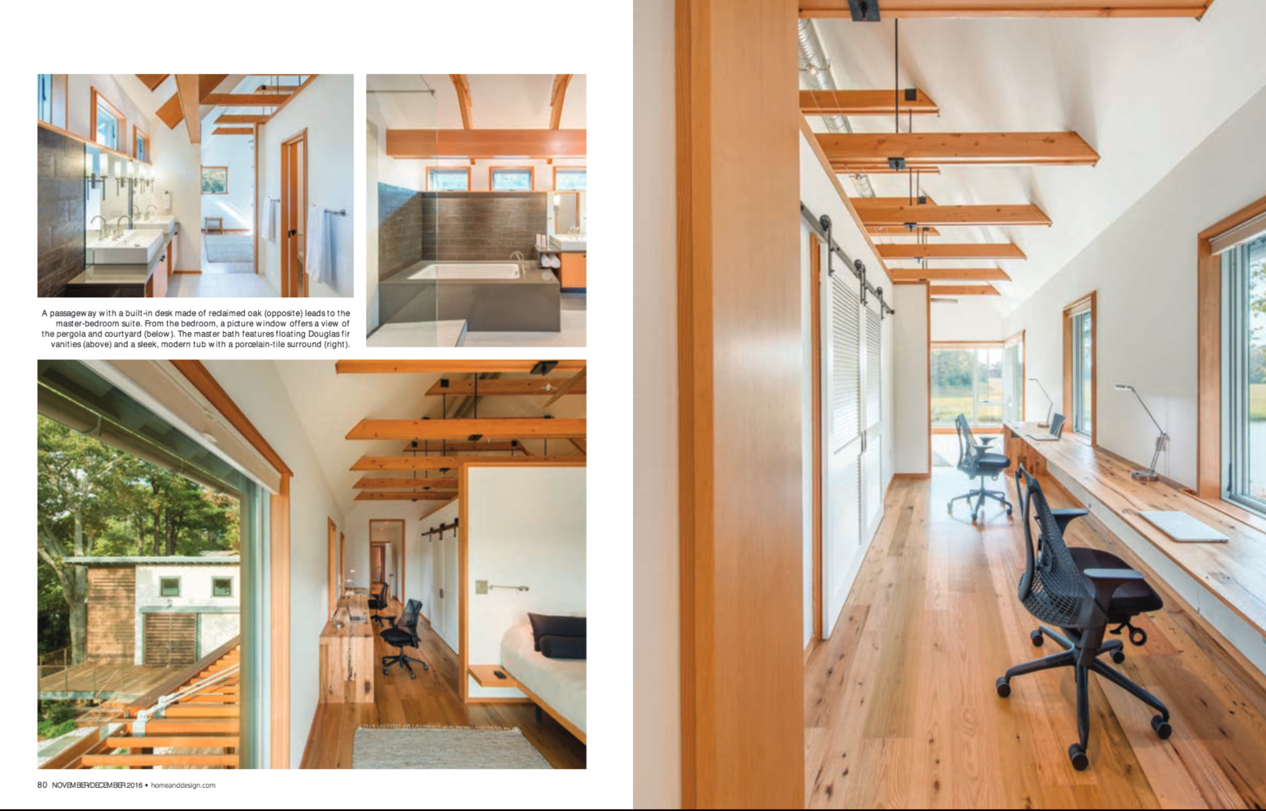   Home &amp; Design Magazine  Late Fall 2016 Issue Gardner Mohr Architects 