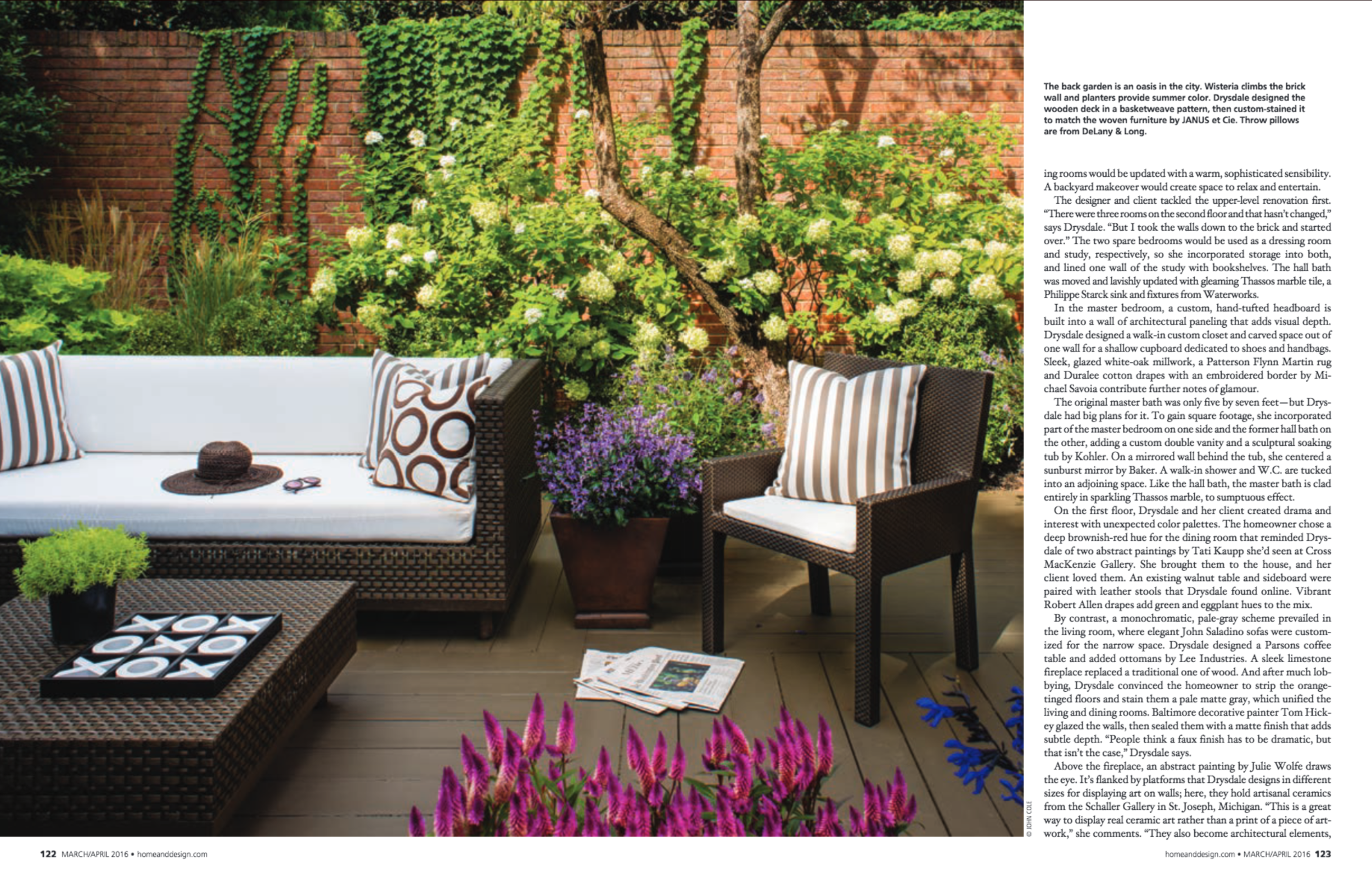 Home & Design Magazine Spring 2016 Issue Drysdale Design Associates