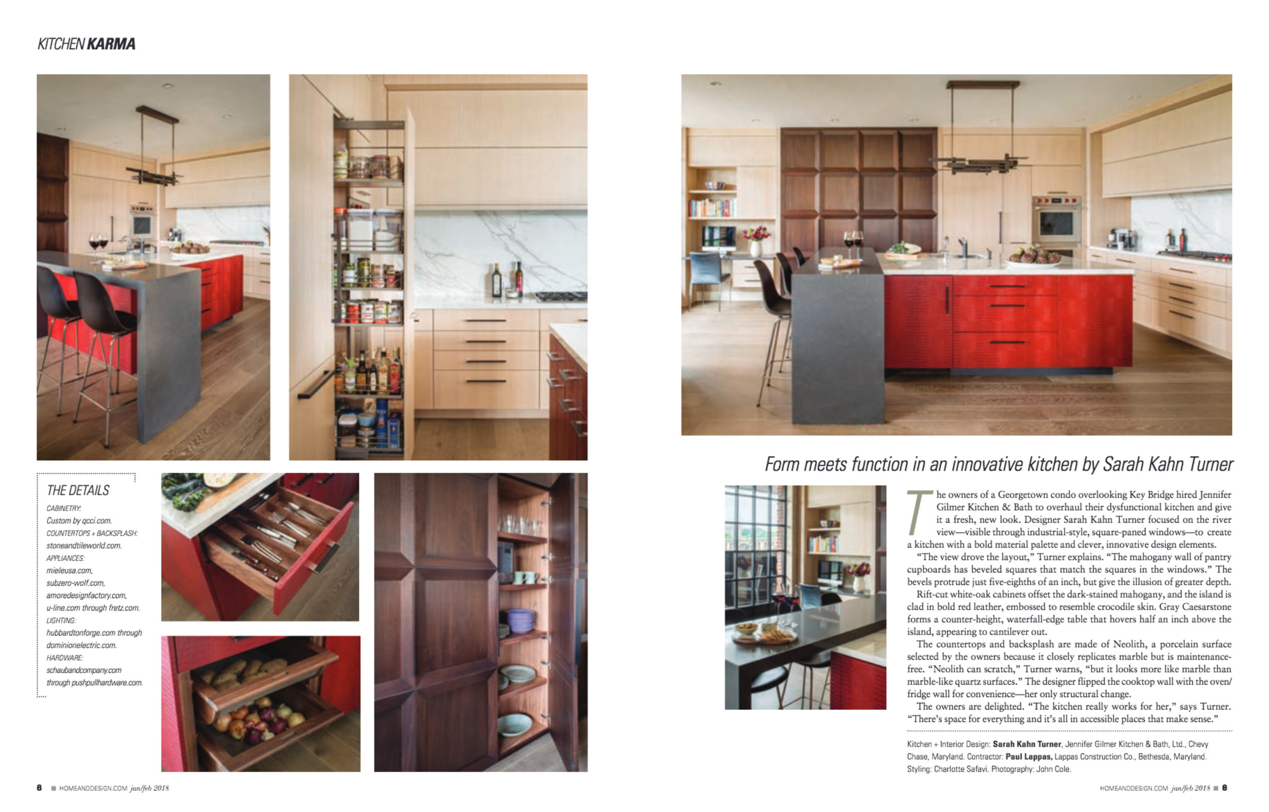   Home &amp; Design Magazine  Winter 2018 Issue Jennifer Gilmer Kitchen &amp; Bath 