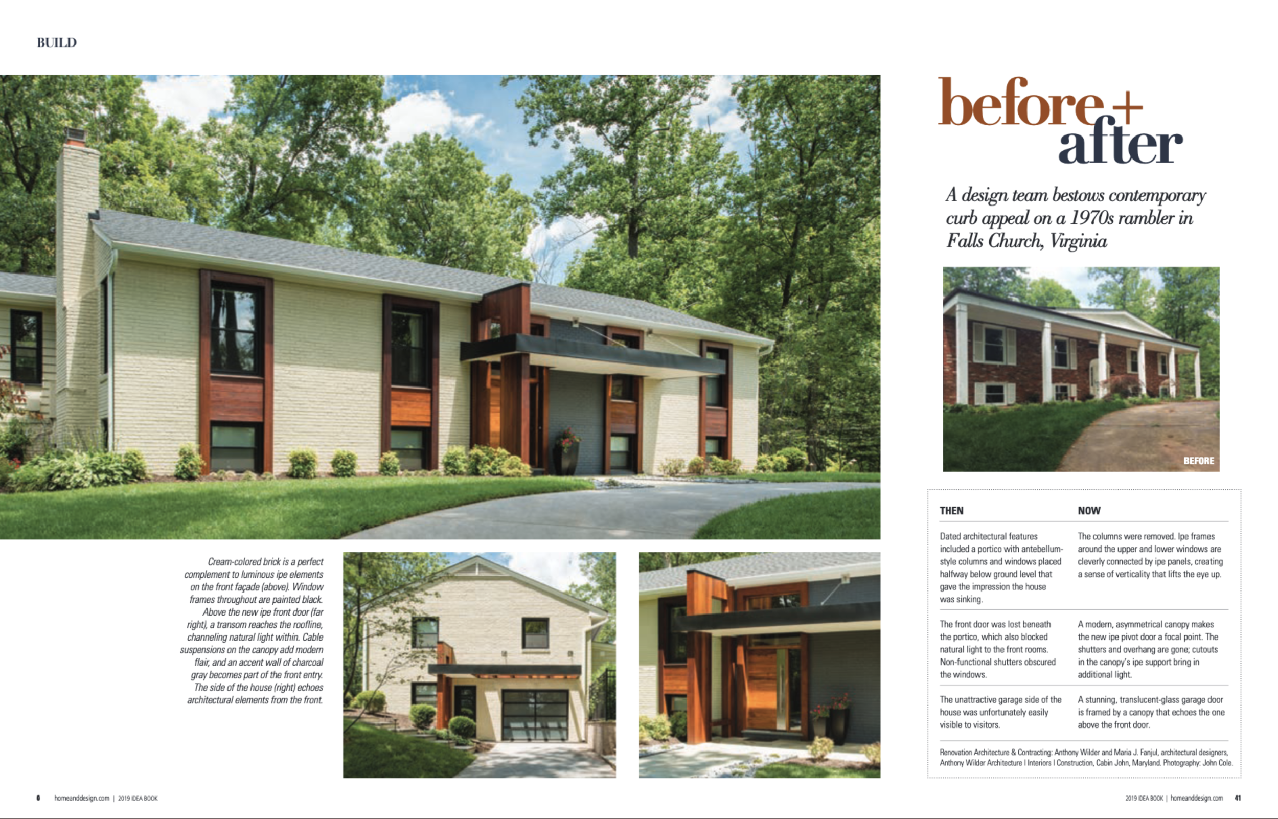   Home &amp; Design Magazine  Ideabook 2019 Anthony Wilder Design Build 