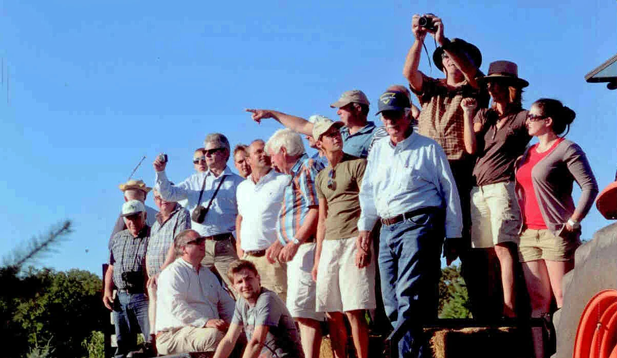 We Head Right Out Into The Field