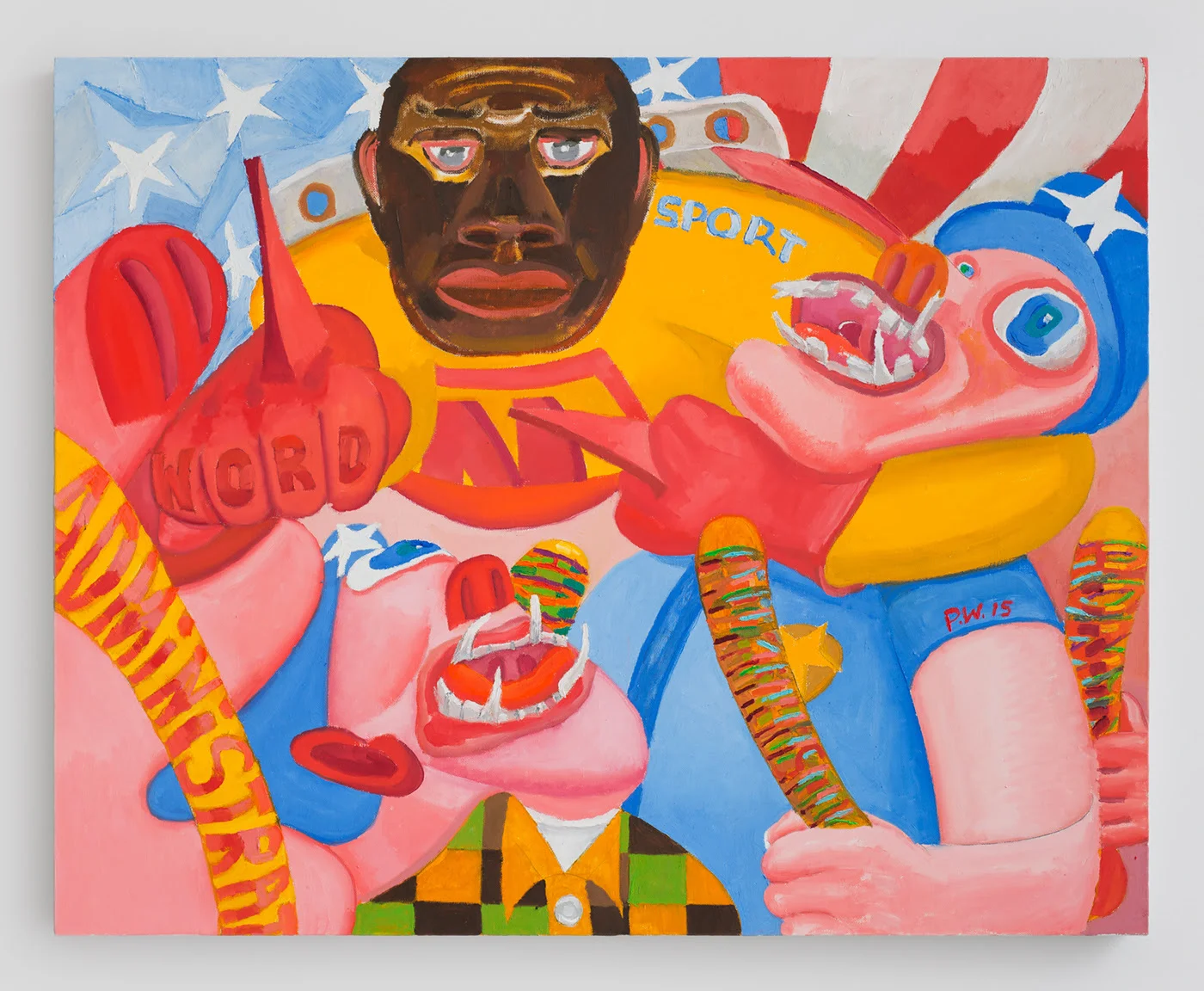 Administration , 2015, Oil on canvas, 24 x 30 inches