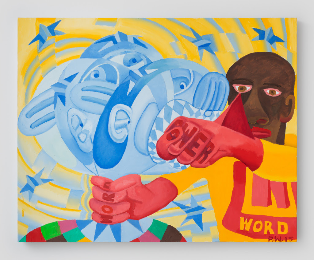 POW! , 2015, Oil on canvas, 24 x 30 inches