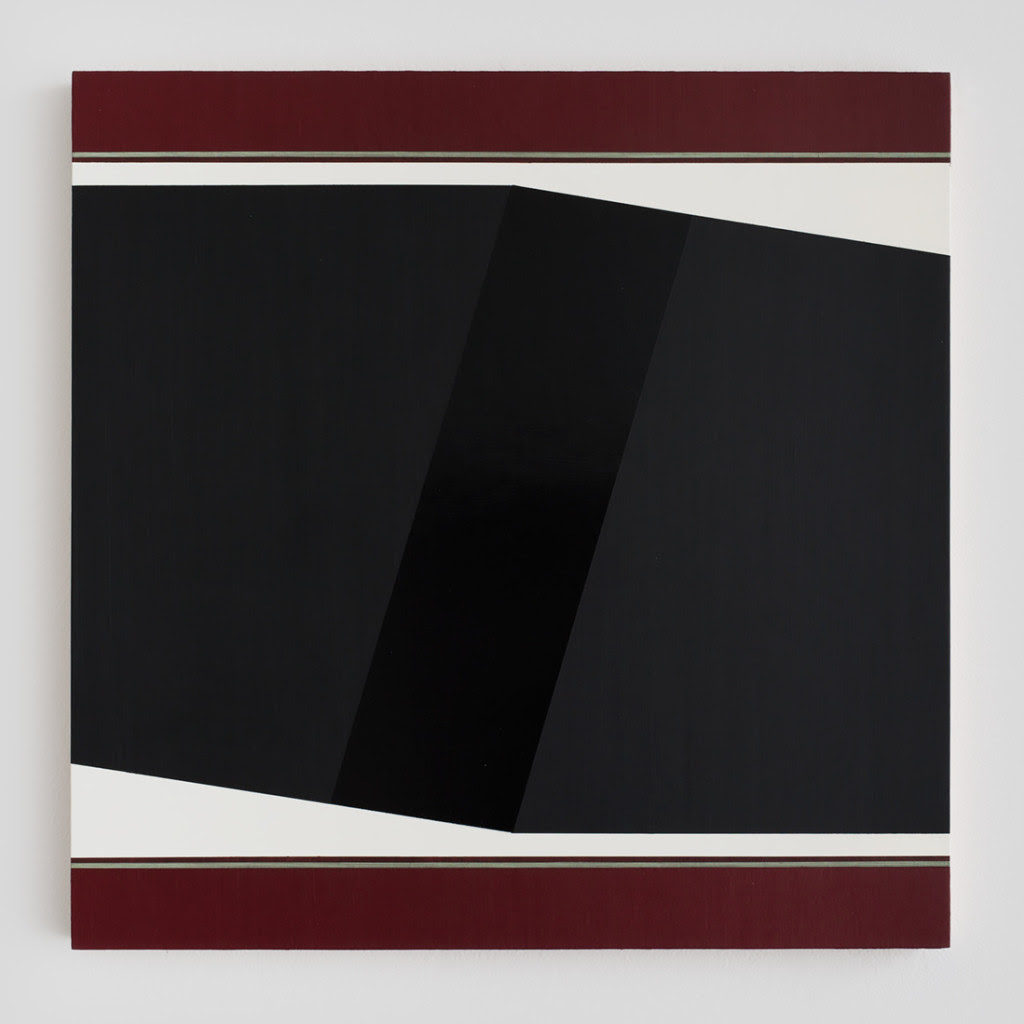 Don Voisine. Lean , 2013, Oil on wood panel, 19 x 19 inches