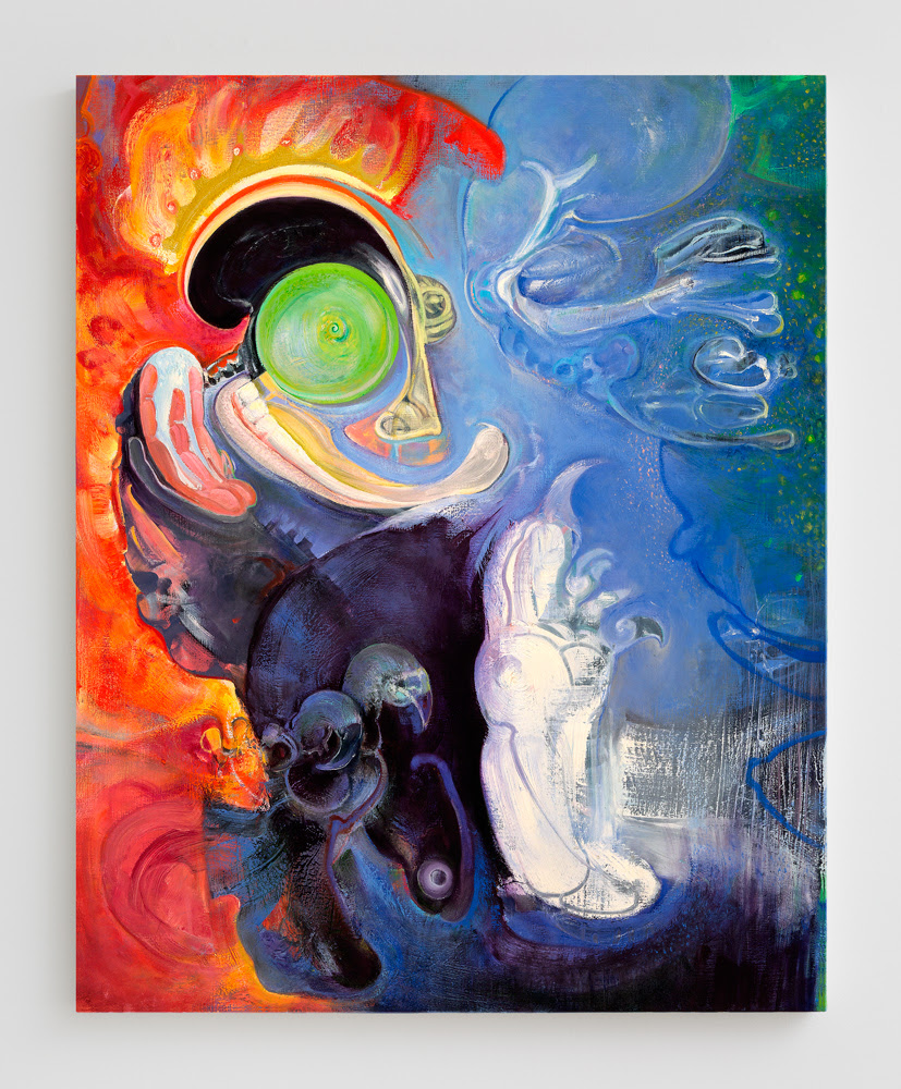 Brian Wood. Slipper , 2012, Oil on wood, 30 x 24 inches