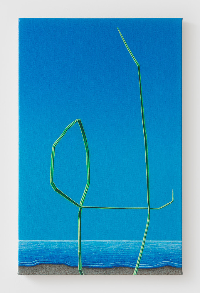 Matthew F Fisher. The Thin Man (After F.H.) , 2014, Acrylic on canvas, 19 x 12 inches