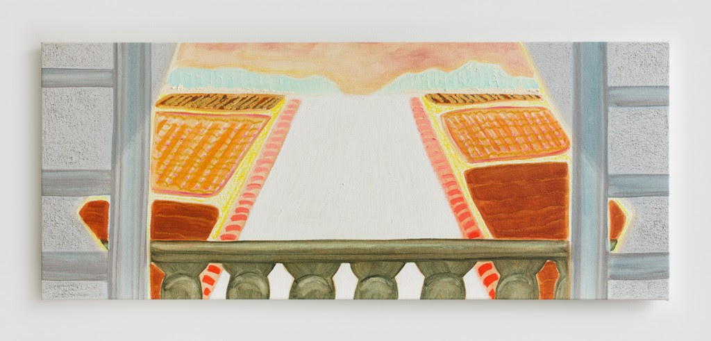 Southern Hospitality , 2013, Oil on pastel on canvas, 19 x 39 inches