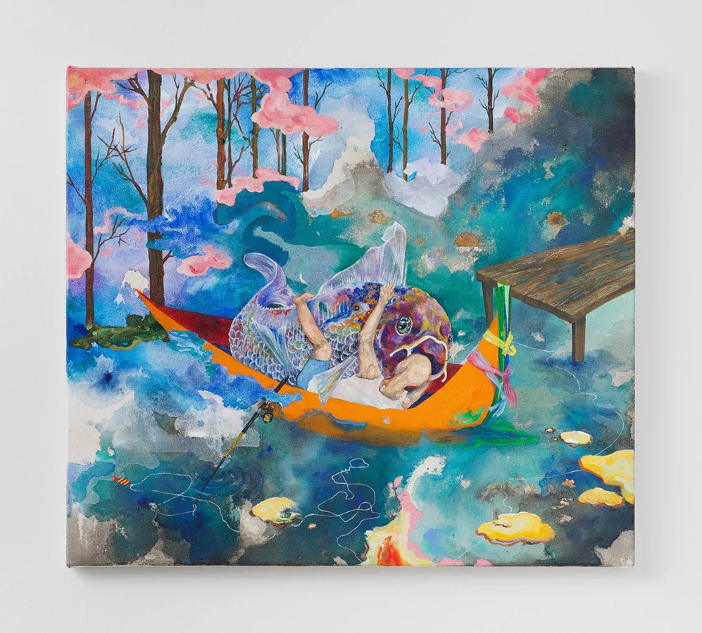 Eleen Lin.&nbsp;Chasing Carp, 2014