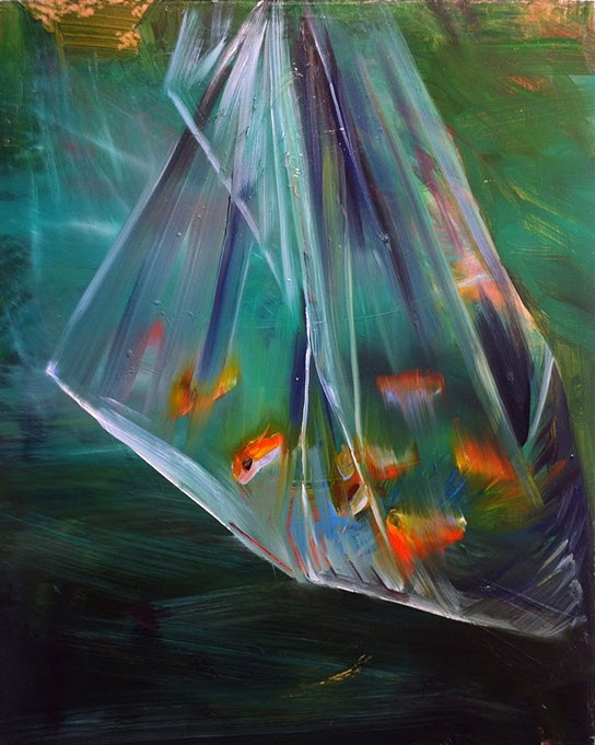 Tech Fair 1994 , 2013, Oil on panel, 20 x 16 inches