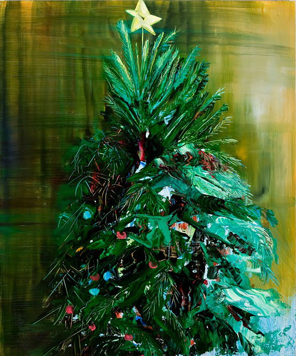 Evergreen , 2013, Oil on panel, 48 x 40 inches