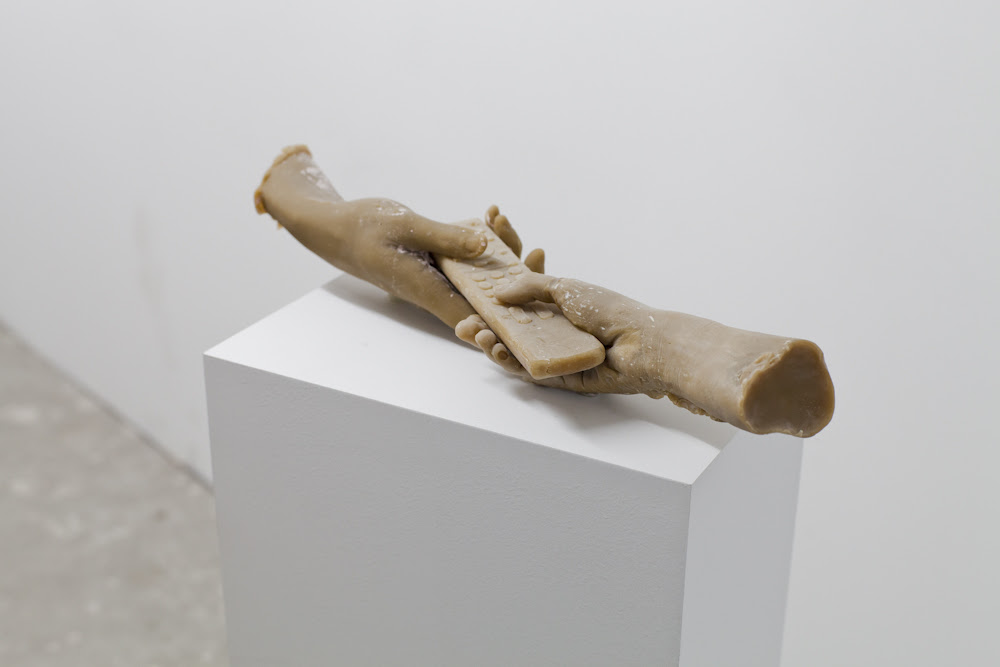 lost in thought and love and faithless fear… , 2013, Wax, 2’ x 1’ x 1′
