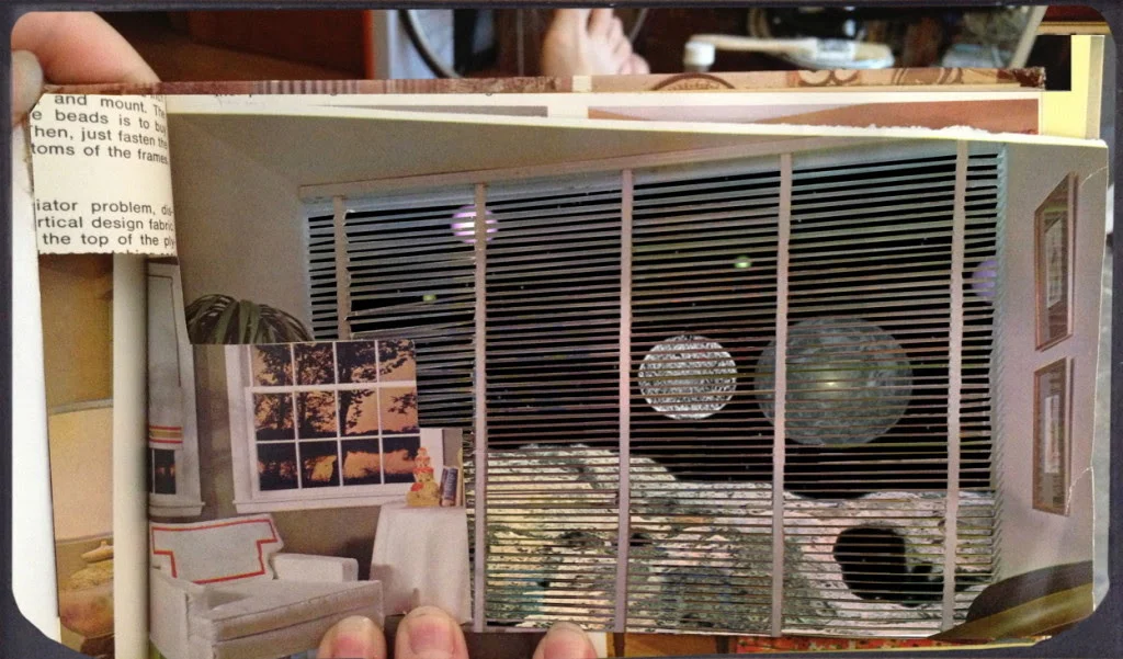 This is what it feels like in The End: Asteroid, 2014 (detail)