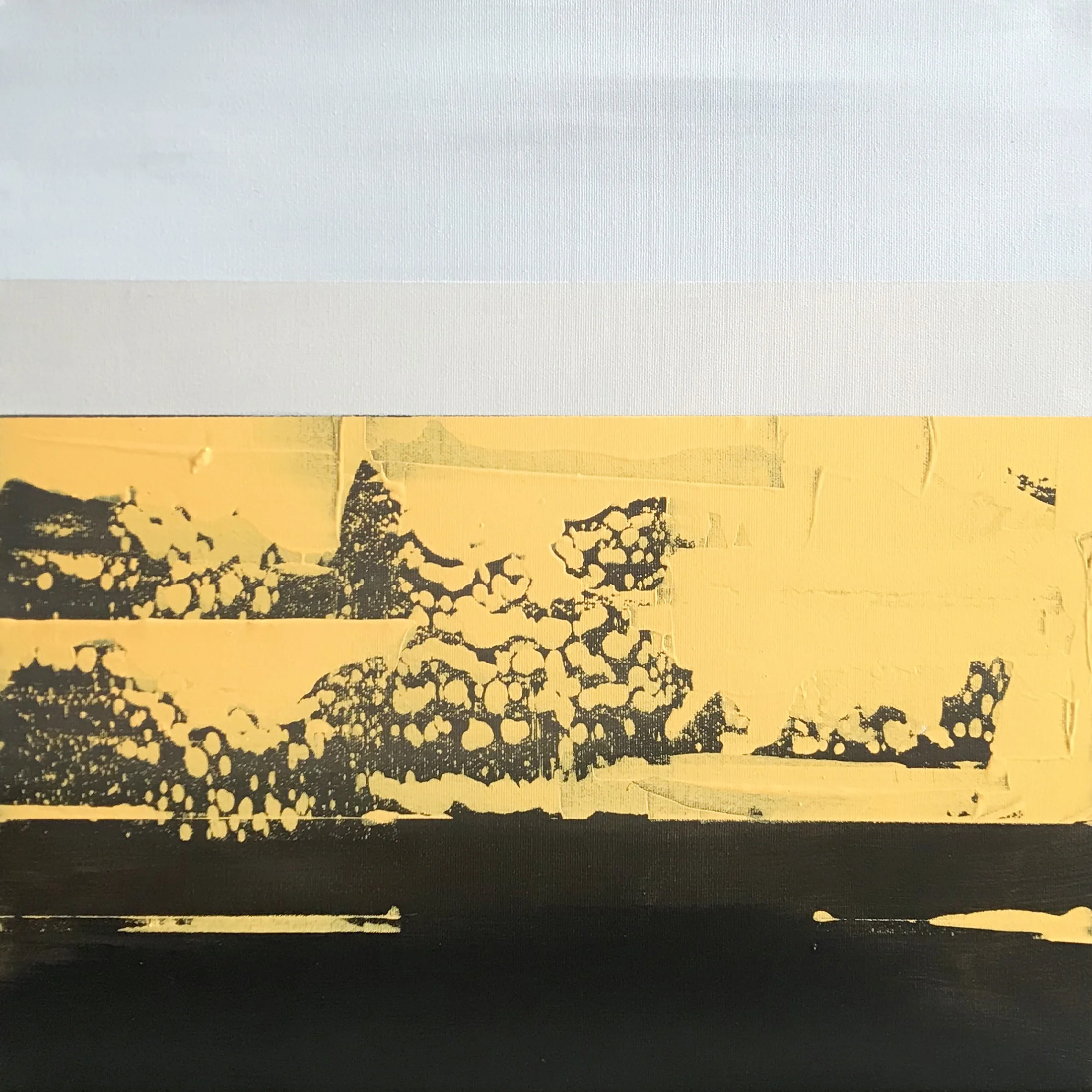   Bosquejo 8   2018, Acrylic on canvas, 16 x 16 inches 