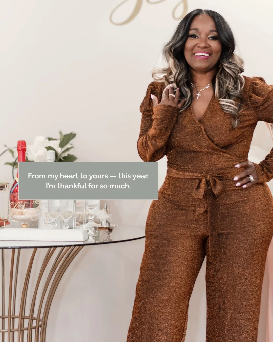 This year brought so many meaningful moments &mdash; new beginnings, beautiful brides, a growing team, and a community that continues to believe in what we&rsquo;re building here.

I&rsquo;m truly thankful for every bit of it.
Wishing you a warm and 