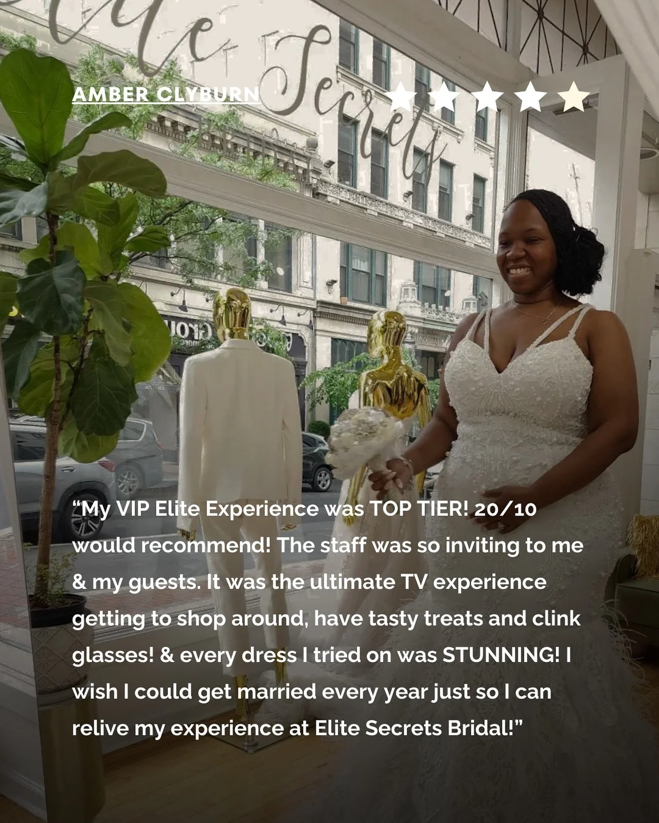 Thank you for the sweetest review, Amber!

We read every single review that comes through &mdash; truly.

Your words remind us why we do this and how meaningful these moments are for you and your families.

Thank you for taking the time to share your