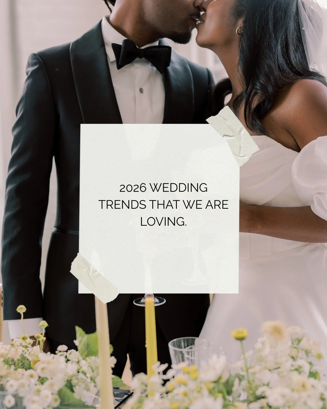 2026 brides&hellip; these are the trends we&rsquo;re loving. 🤍

French lace that feels timeless on every body.
Curated vintage silverware, table lamps, and non-conventional bouquets that create intimate, meaningful moments.

Because 2026 weddings ar