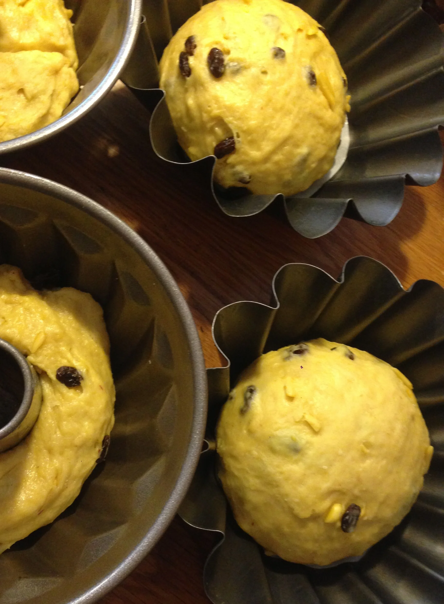 A Look In While Making Kulich