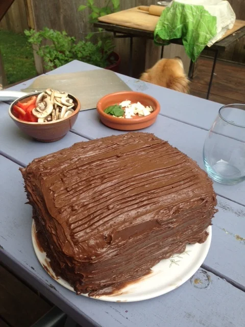 Sometimes All You Need Is A Chocolate Cake