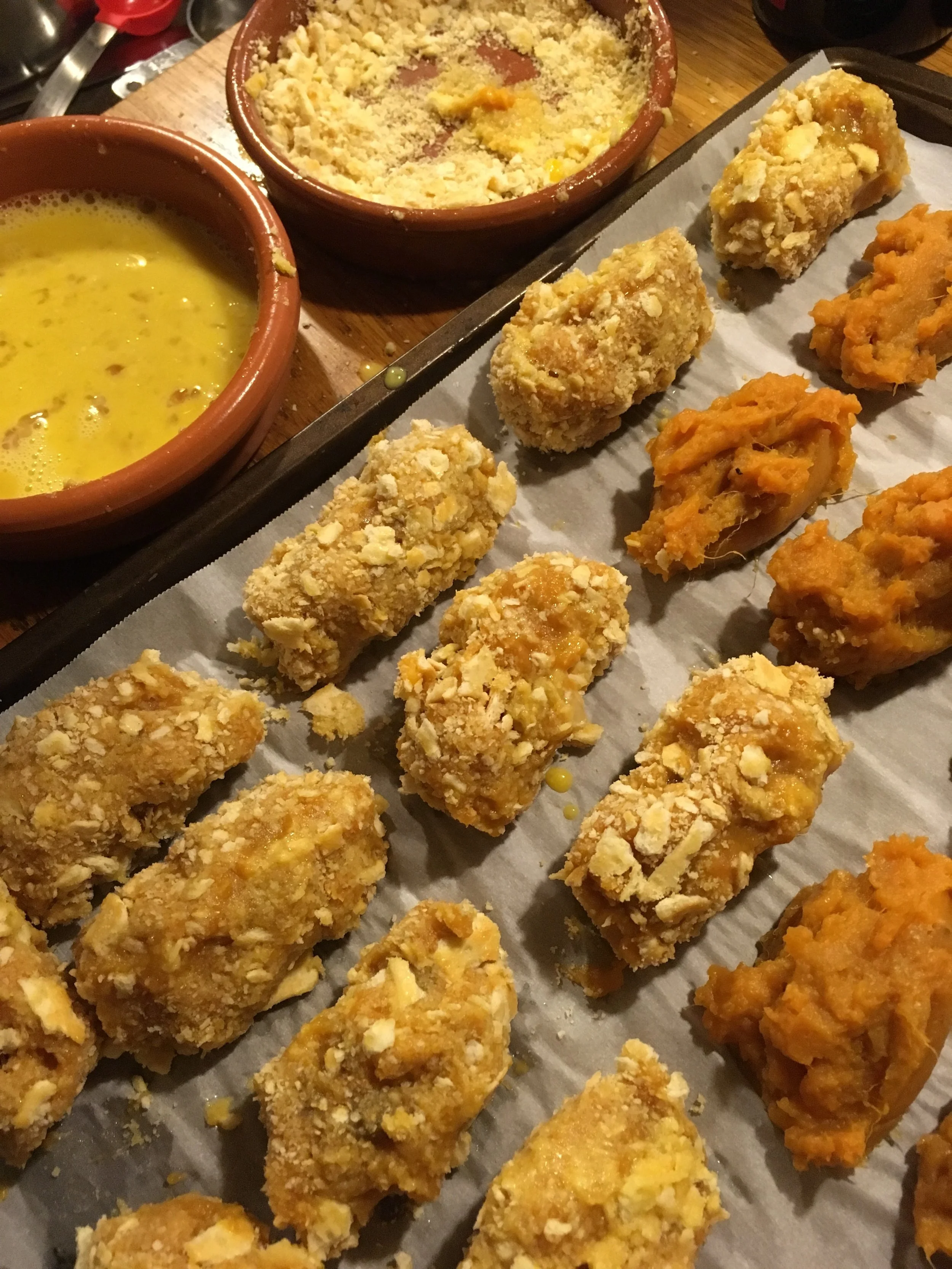 Hope in November Gray...and a Recipe for Sweet Potato Croquettes