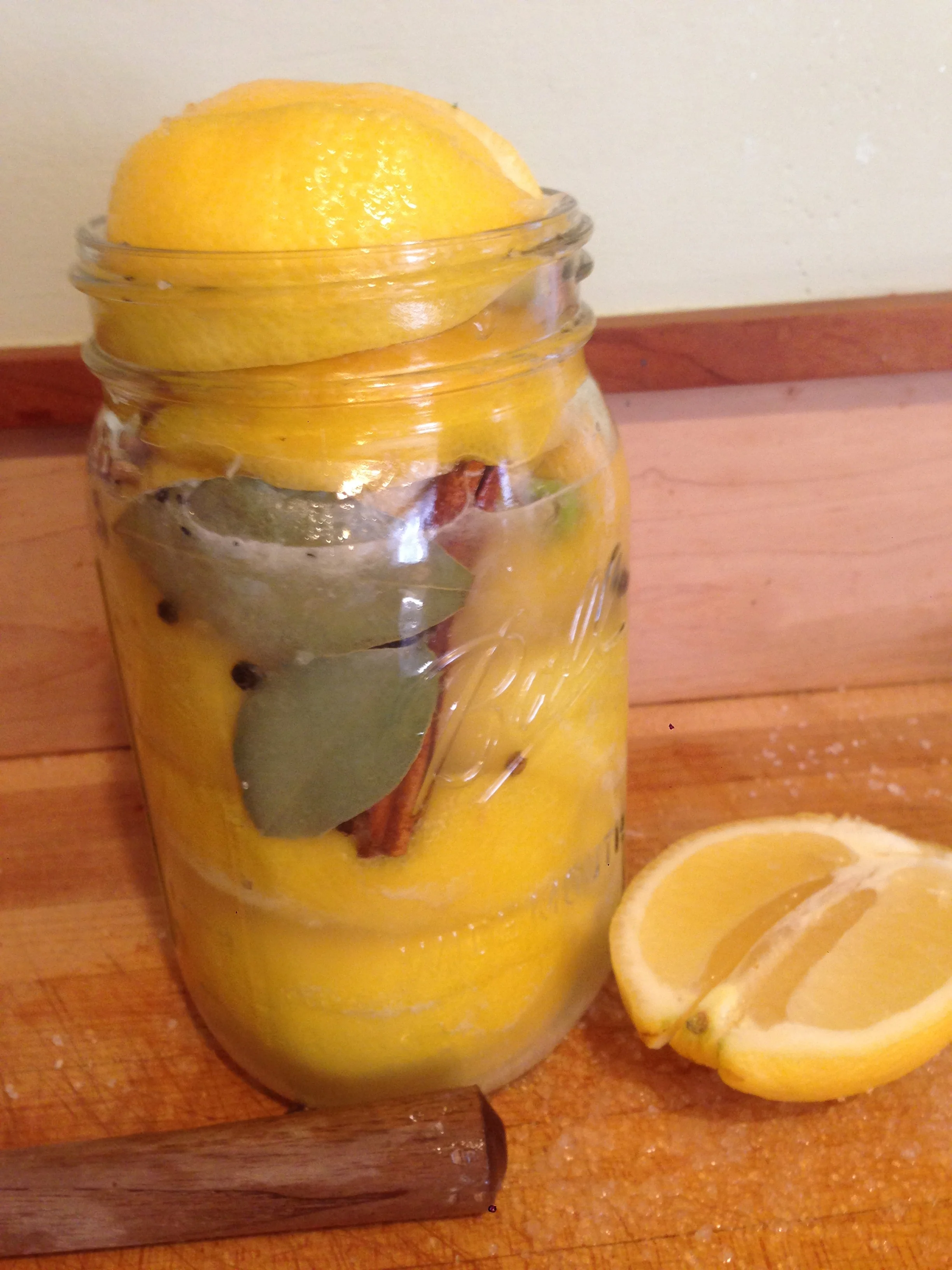 Spring Sun and Preserved Lemons