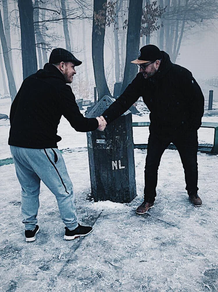 International handshake? Check!