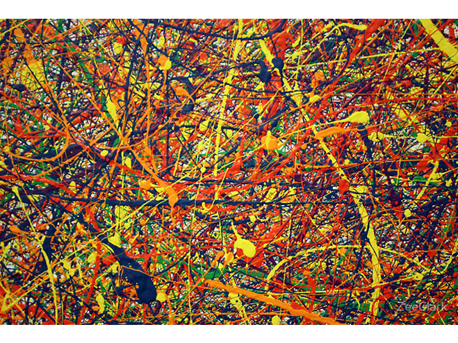 Jackson Pollock, Anomalia Vívida