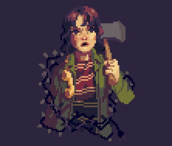 Joyce from Stranger Things (fanart)