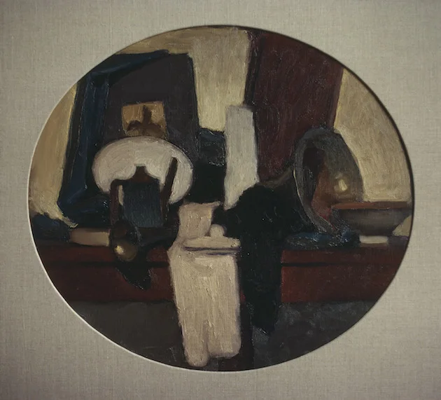 Oval Still Life (346), private collection, 1983