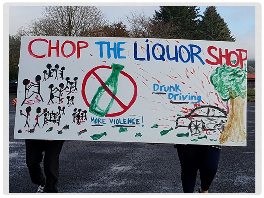 Chop the liquor shop (Murupara)