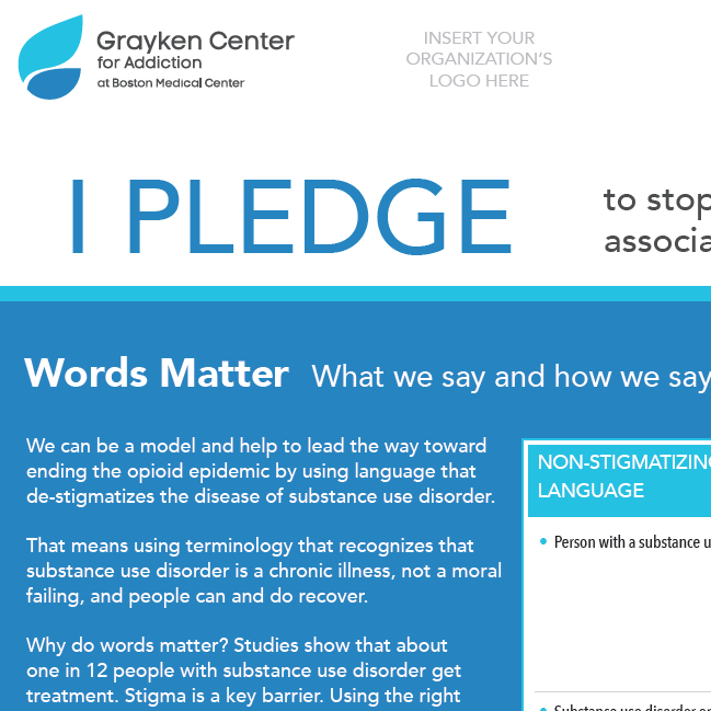 Non-stigmatising language