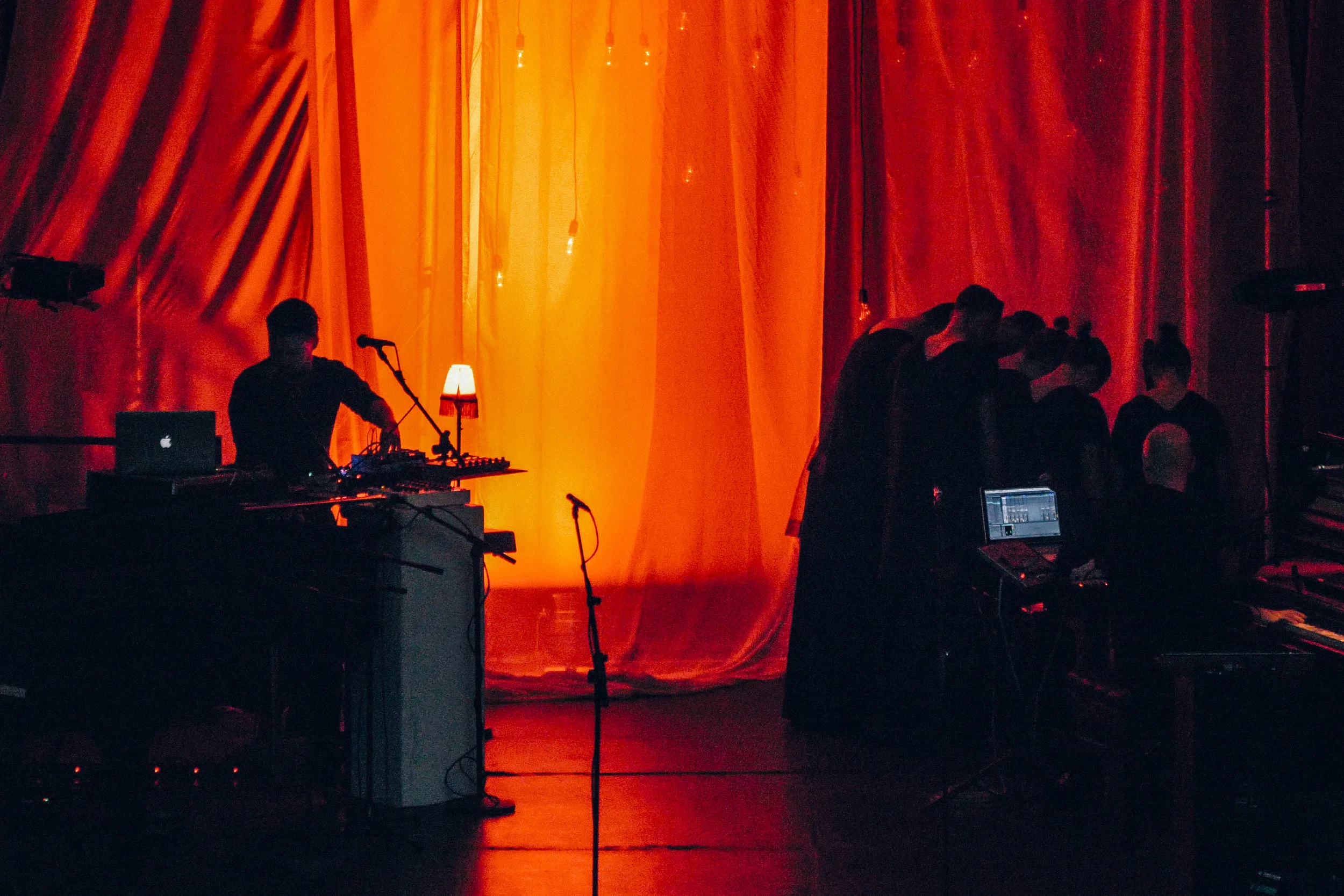 In Clouds Dress Rehearsal Stage Shot 1