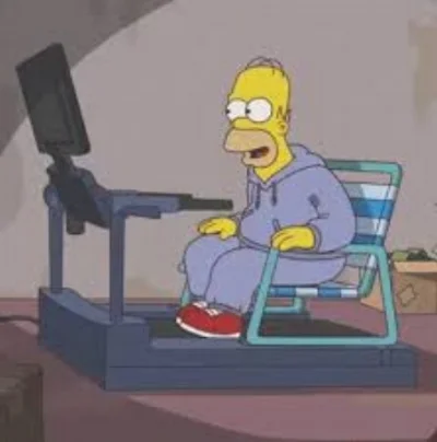Sweatin it Out With Homer