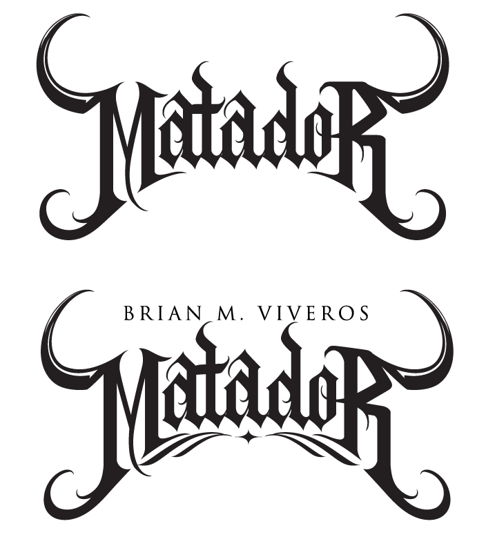  Matador custom lettering by Maxx242 