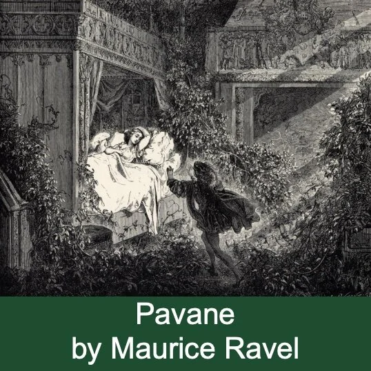 Ravel, Pavane de la Belle au bois dormant: Trio Arrangement