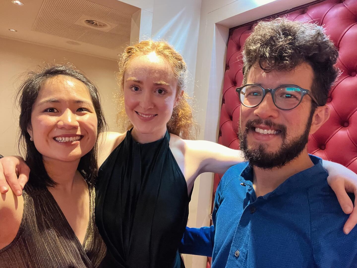 Post-concert glow after our Concertgebouw recital in Amsterdam yesterday! 5 concerts across the Netherlands in 5 days felt like quite the travel and stamina feat with a substantial program on top of 5-9 hours of travel some days. It managed to be a t