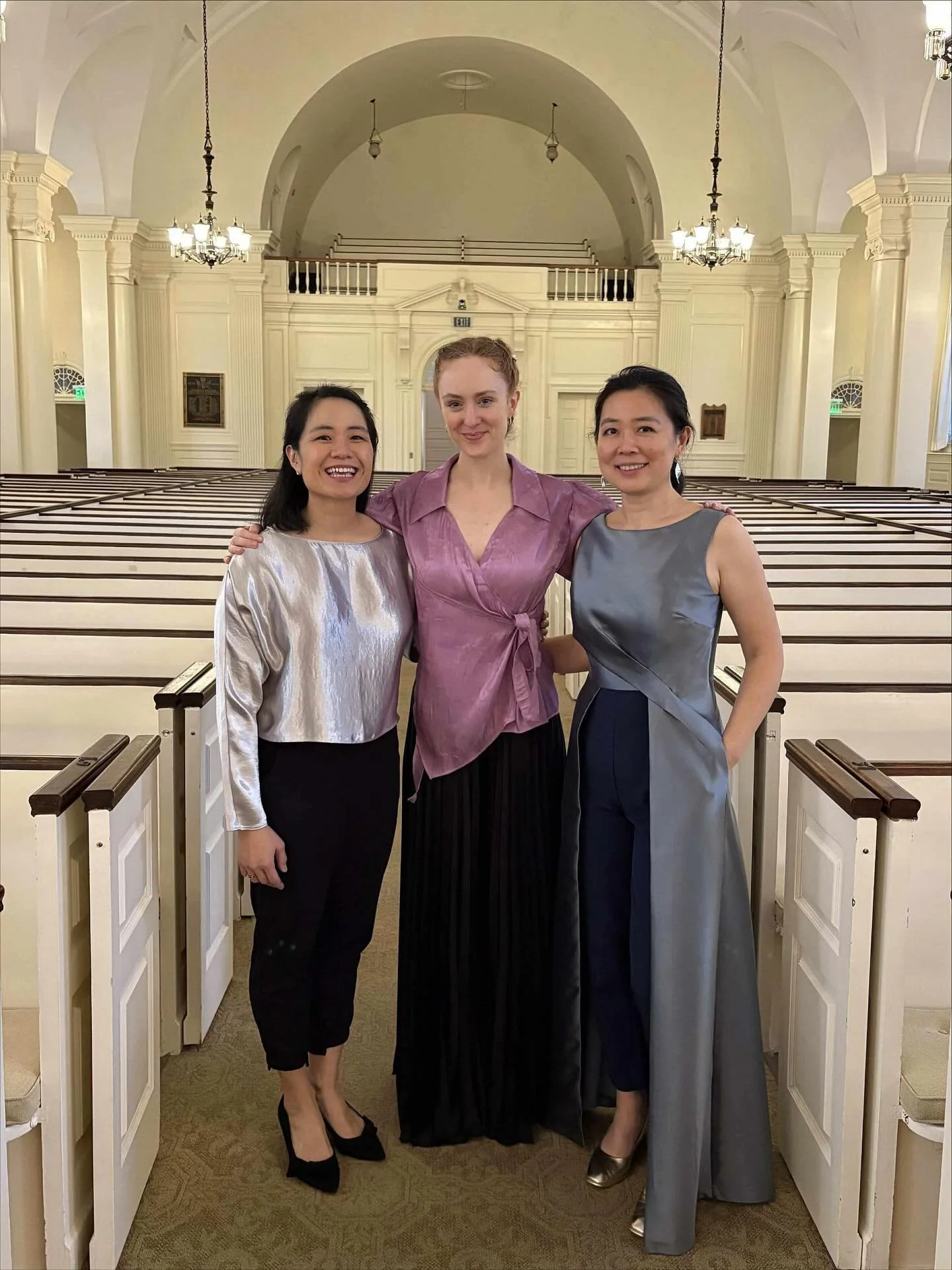Highlights from Merz Trio&rsquo;s tour, part 1!

1) Merz Trio show in Baltimore @communityconcertsatsecond 

2) surprise! Newest Yang cellist comes with coffee ❤️
@amyyangpiano 

3) a Schubert E-flat morning

4) Dvorak in dress rehearsal

Merz heads 