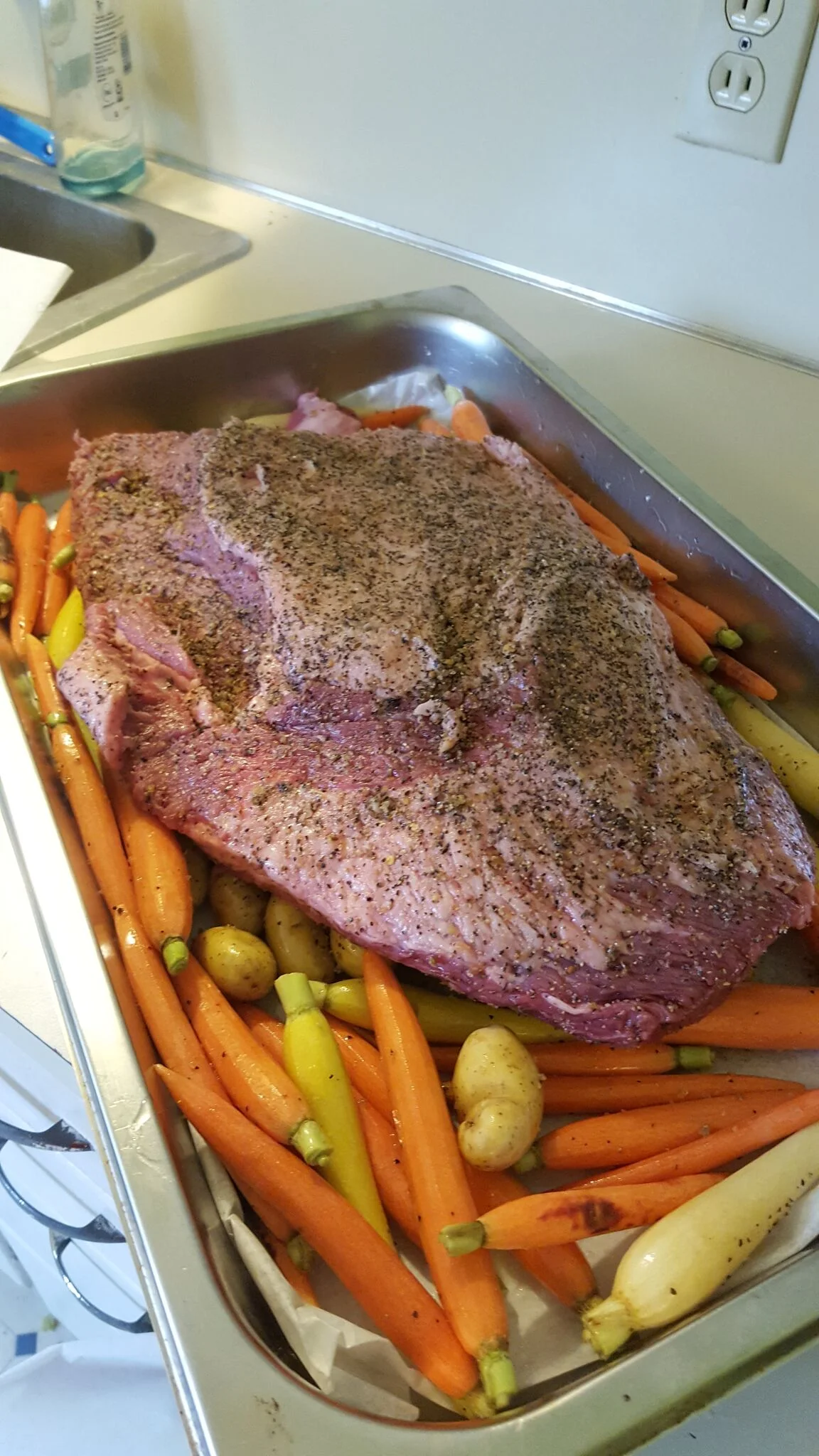 Brisket w/Roasted Baby Vegetables