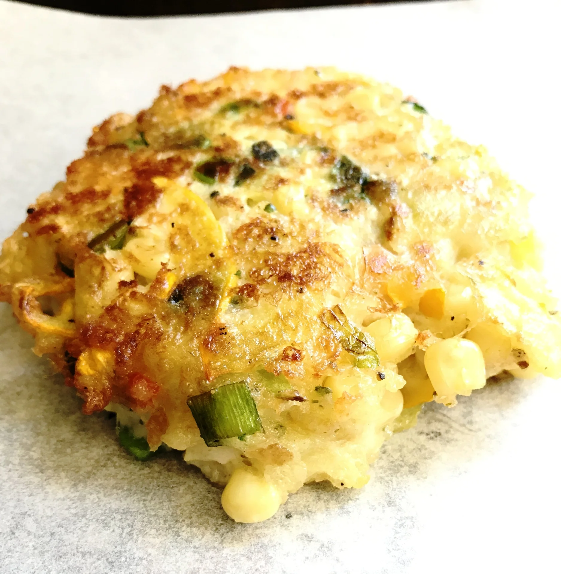These are very light colored because of the white corn, but yellow corn would be delicious too!