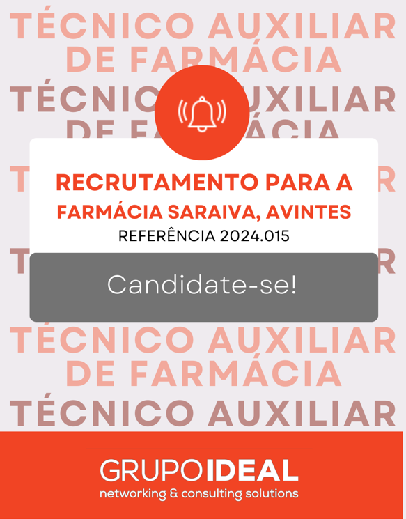 2024.015 Recrutamento TAF_Farmácia Saraiva, Avintes.png