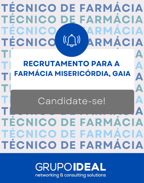 2024.016 Recrutamento Técnico de Farmácia_Farmácia Misericórdia, Gaia.png