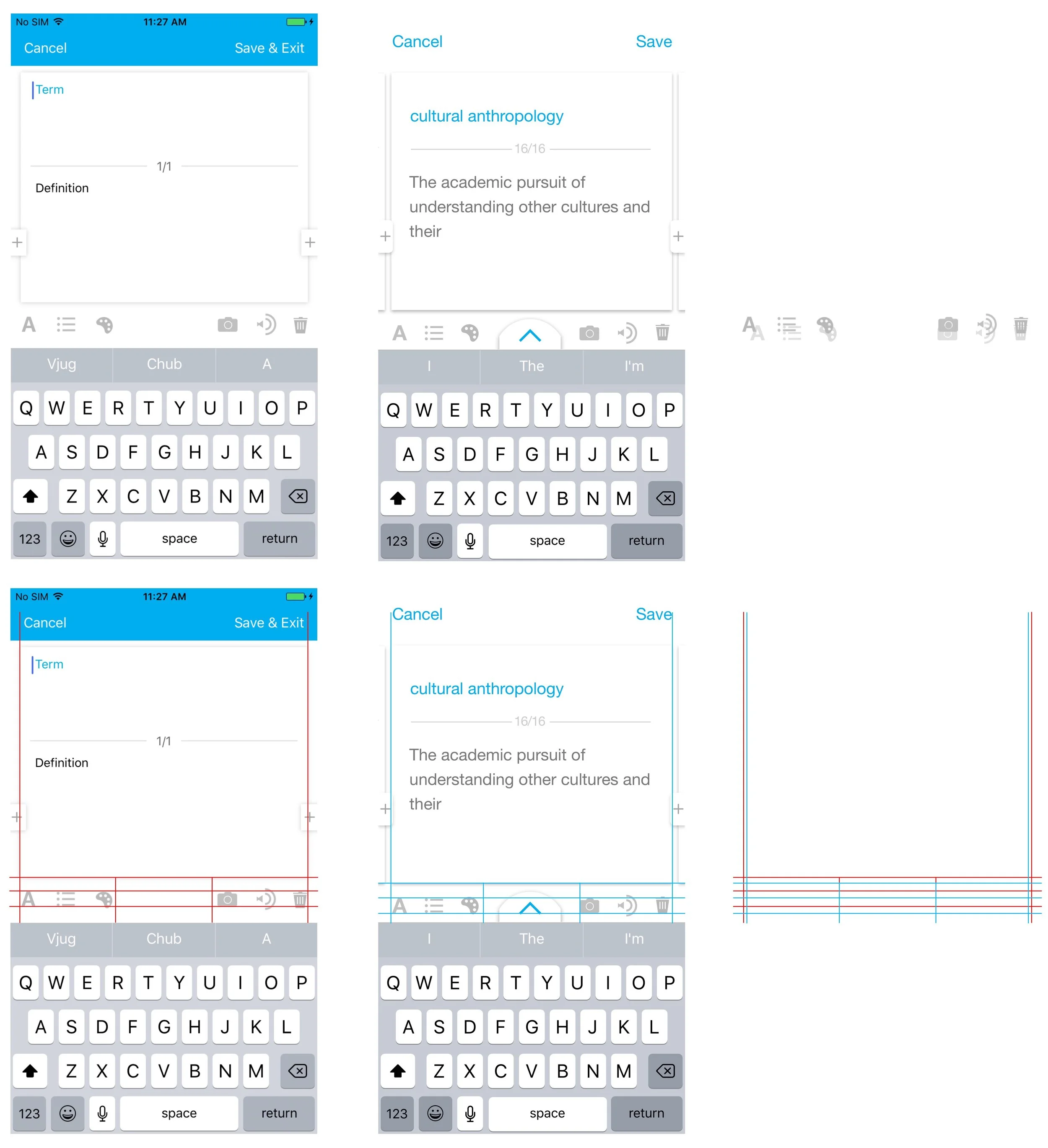 Helping with visual QA as engineers executed the new designs