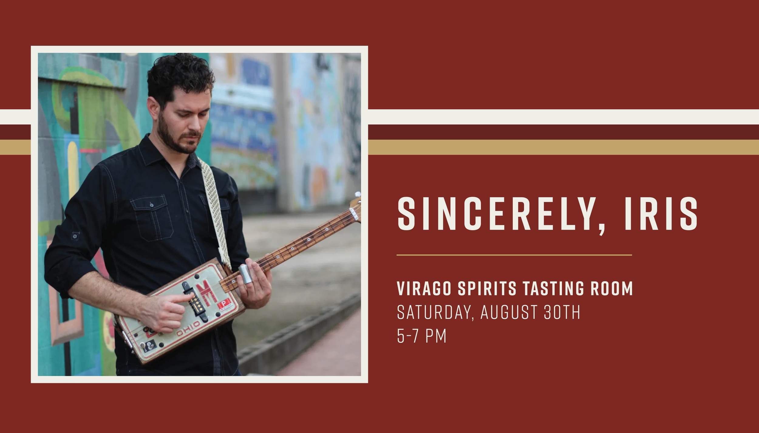 Sincerely, Iris Live at Virago Spirits