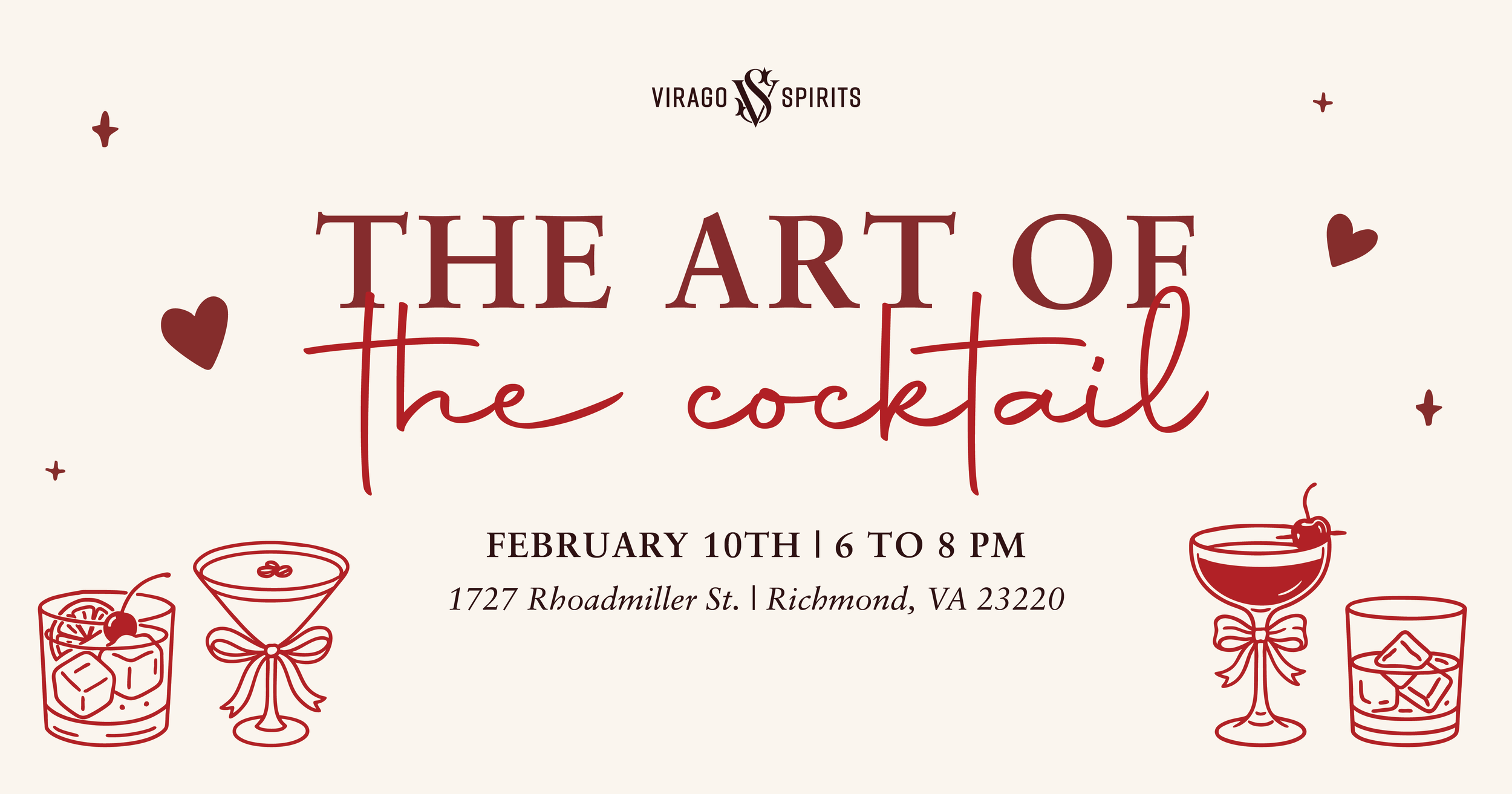The Art of The Cocktail: Valentine’s Day Cocktails