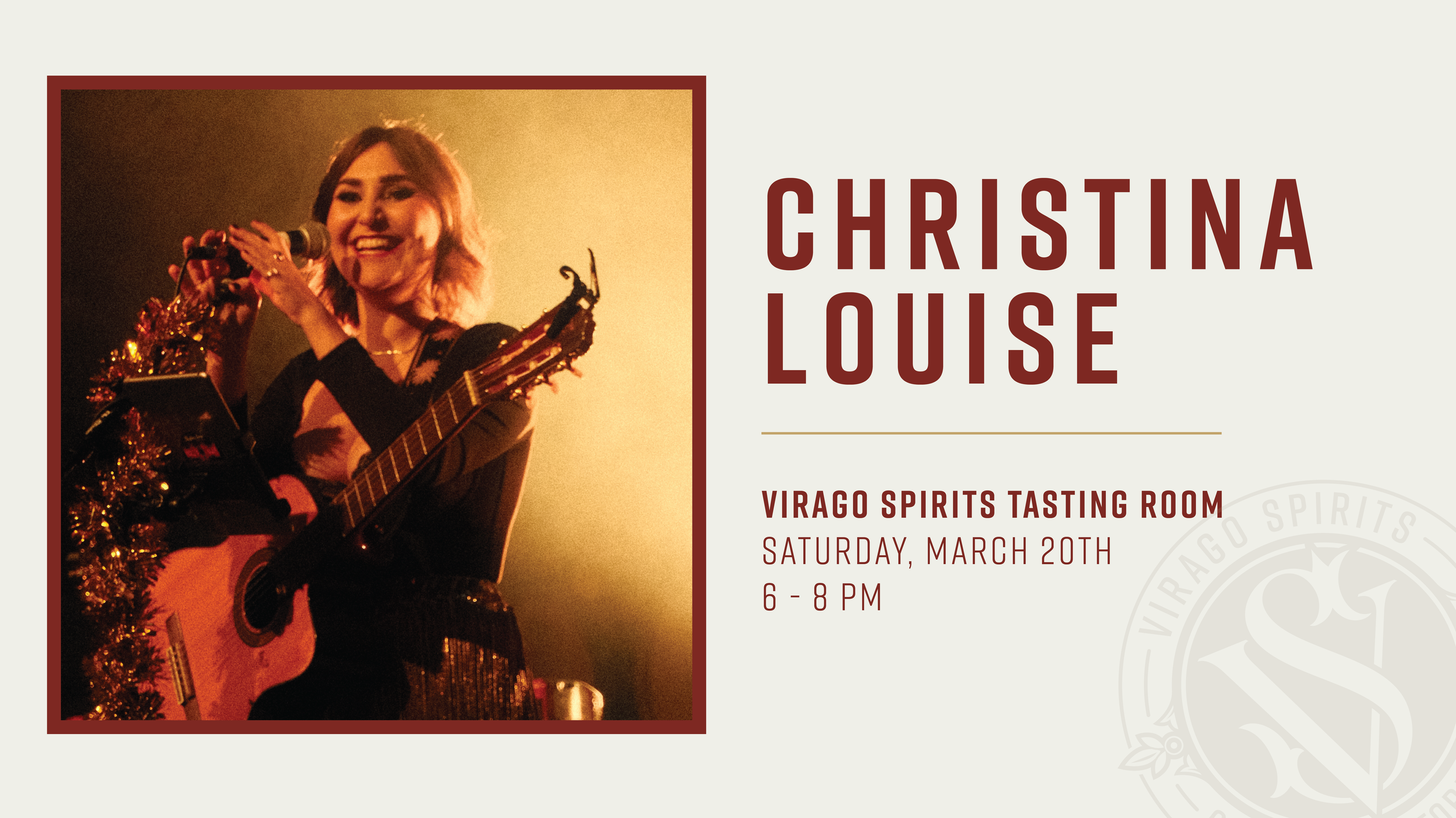 Christina Louise at Virago Spirits