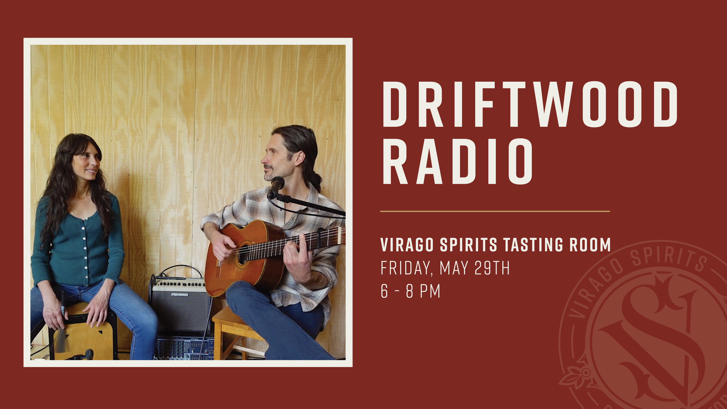 Driftwood Radio Live at Virago Spirits