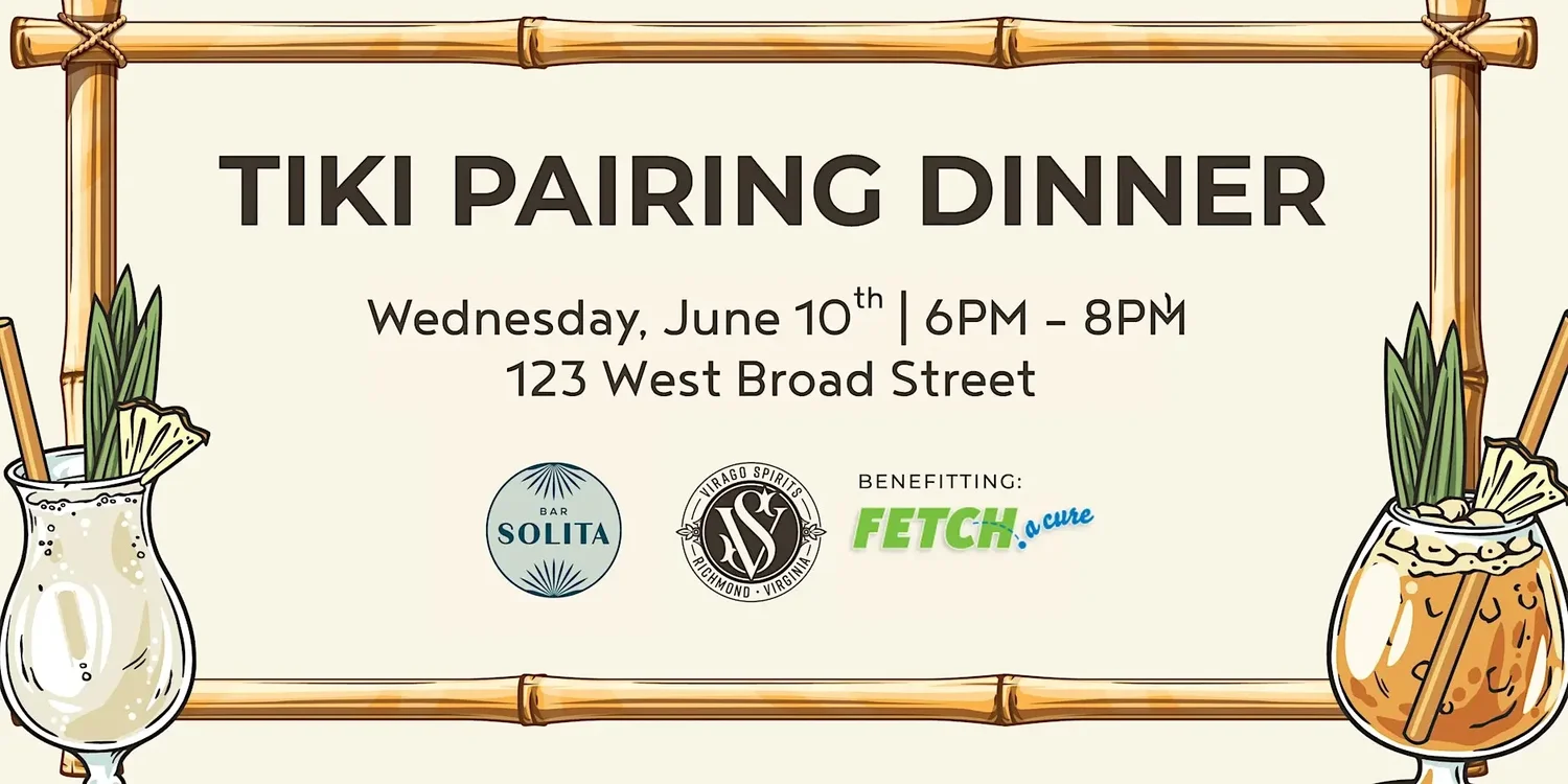 Tiki Pairing Dinner with Bar Solita