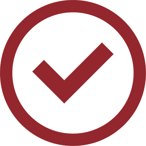checkmark in circle
